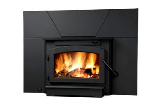 Wood fireplace insert
