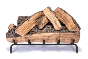 Gas log set